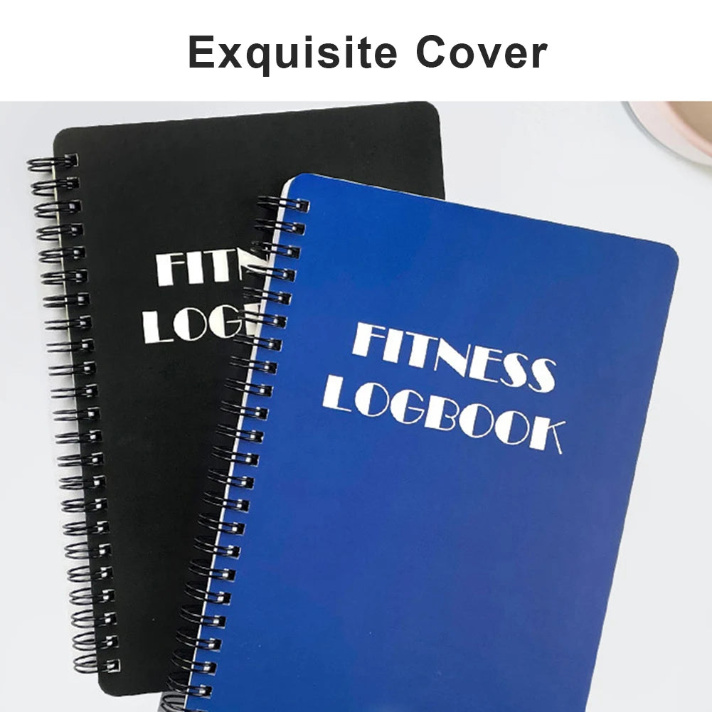 Workout Journal Coiled Planner Log Book Weight Loss Goal Tracking Workout Planner Fitness Punch Book for Gym & Home Workouts