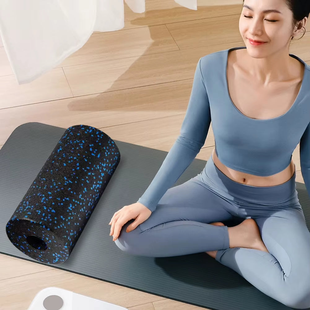 Exercise Foam Roller Portable Muscle Foam Roller High Density EPP Hollow Massage Roller Multi-Function for Bodybuilding