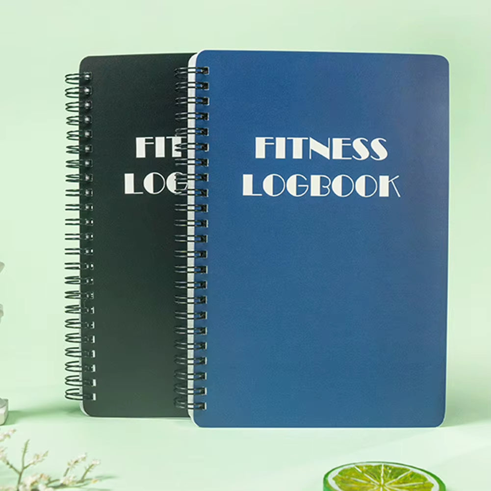 Workout Journal Coiled Planner Log Book Weight Loss Goal Tracking Workout Planner Fitness Punch Book for Gym & Home Workouts