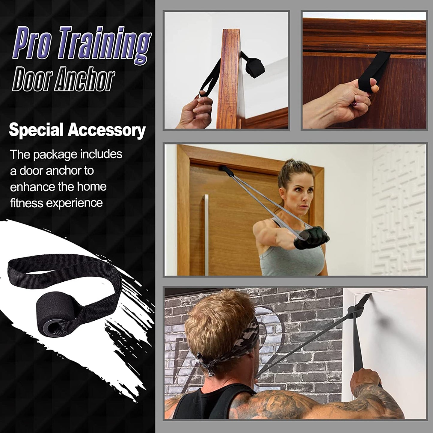 Resistance Band Pull up Assistance Bands,Set of 5 Resistance Heavy Duty Exercise