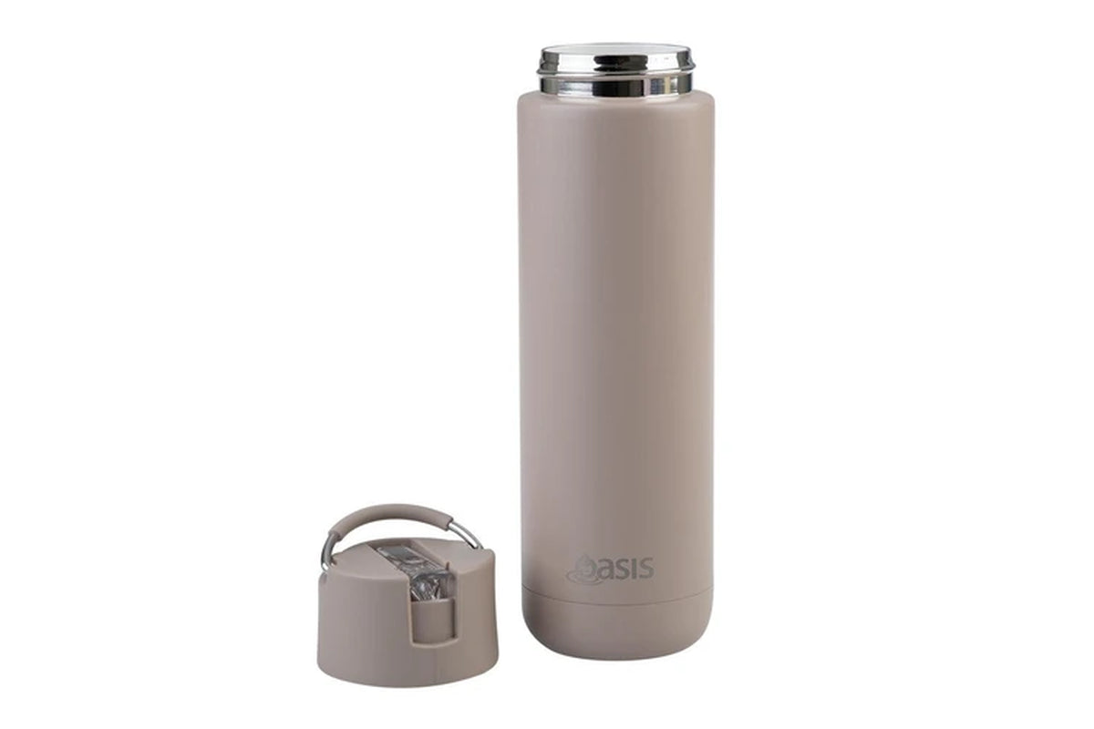 Ceramic Lined Stainless Steel Insulated Moda Drink Bottle 700Ml Latte
