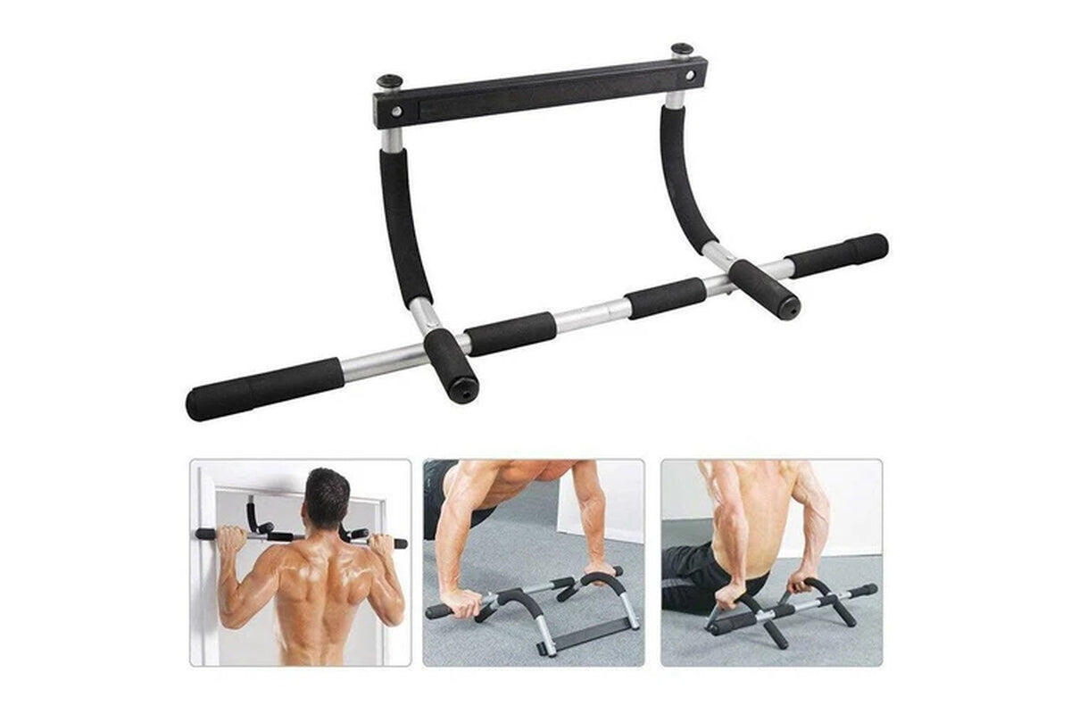 Portable Heavy Duty Chin up Pull up Bar Door Gym Doorway Exercise Workout