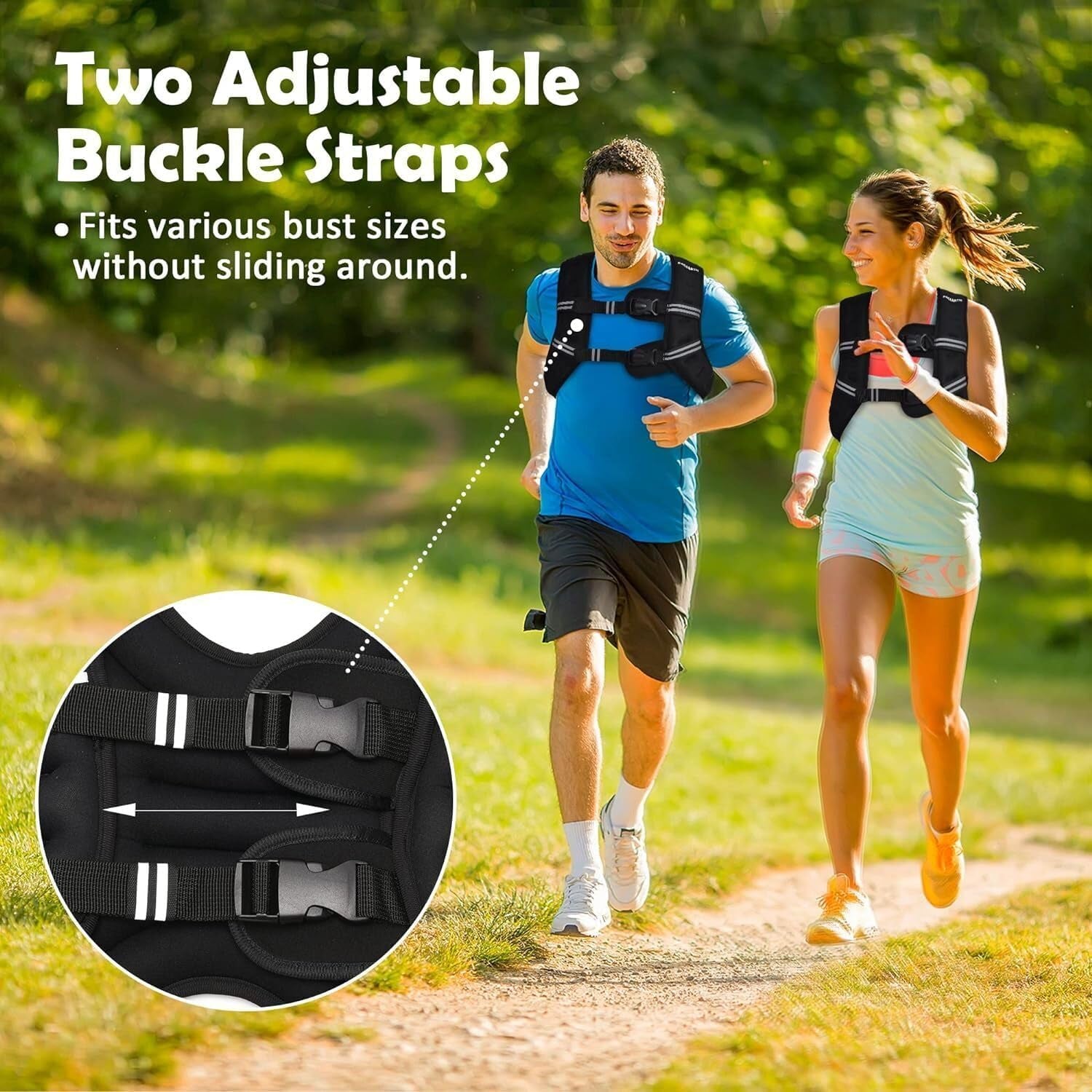 Weighted Vests for Men, Women, Kids - 3KG, 5KG, 8KG, 10KG - Exercise Weighted Ve