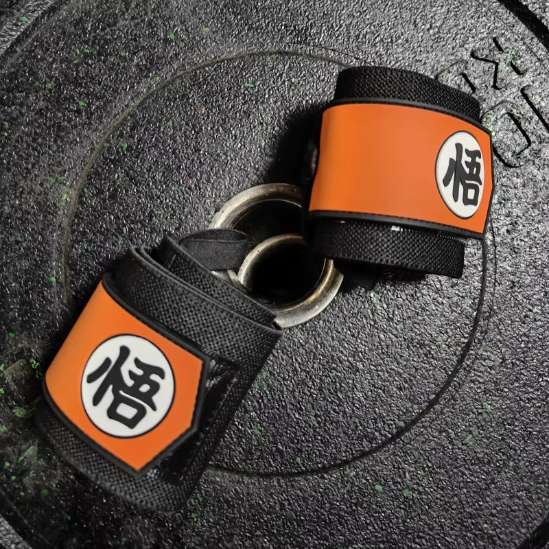 2Pcs Weightlifting Wrist Wraps Gym Fitness Wrist Support Wraps for Men & Women Strength Training Wrist Guard for Cross Deadlift