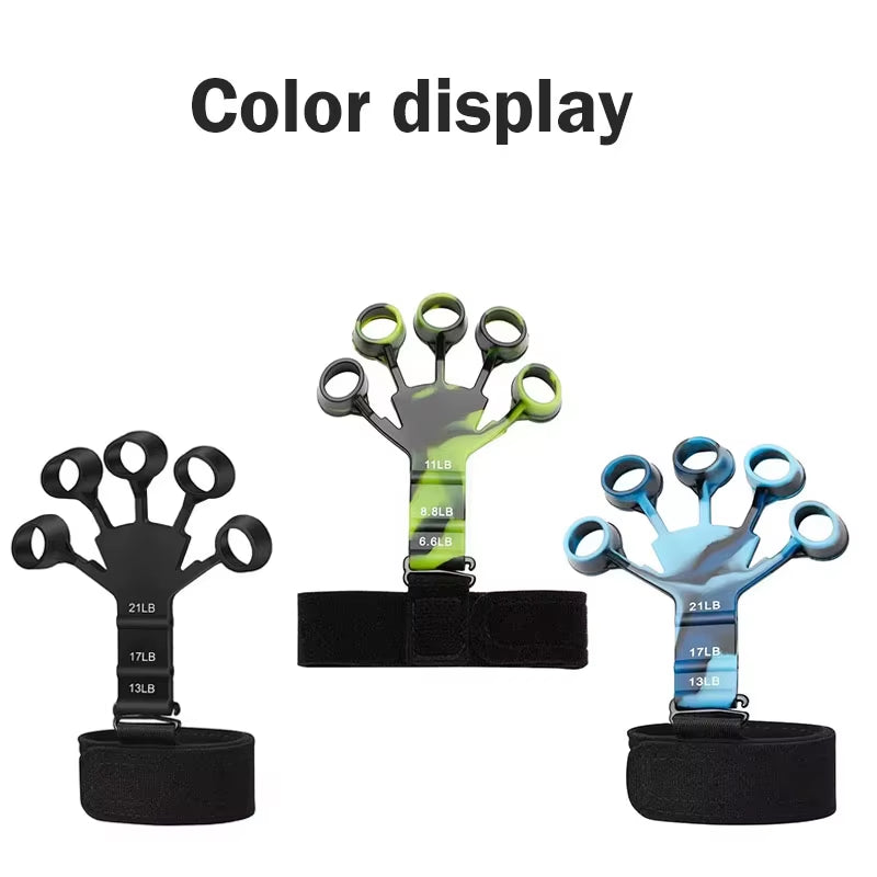 Five Finger Grip Strength Trainer Finger Stretching Trainer Boxing Grip Strength Trainer Practical Hand Enhancement Strength