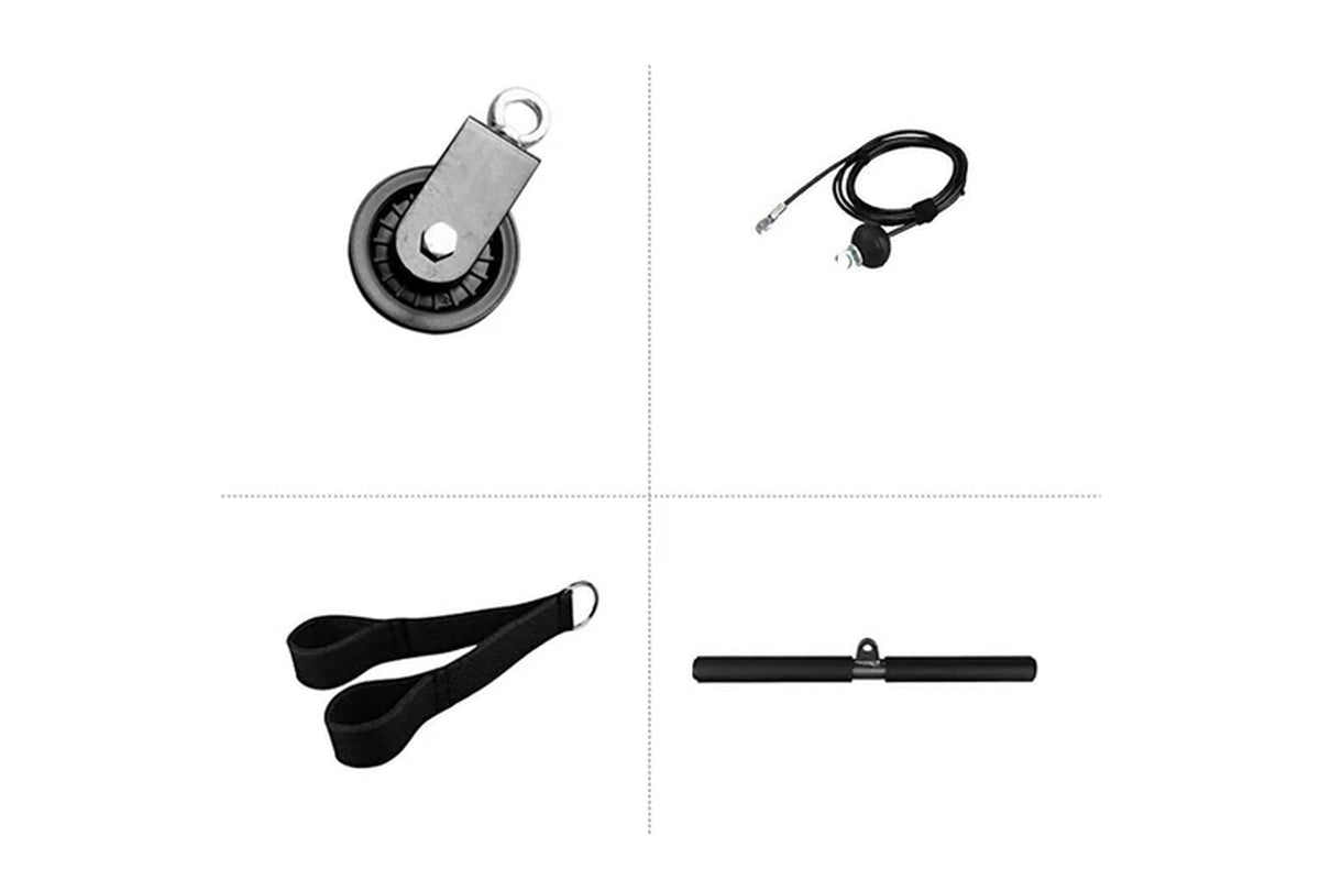 Cable Weight Pulley System Gym Cable Pulley Attachments
