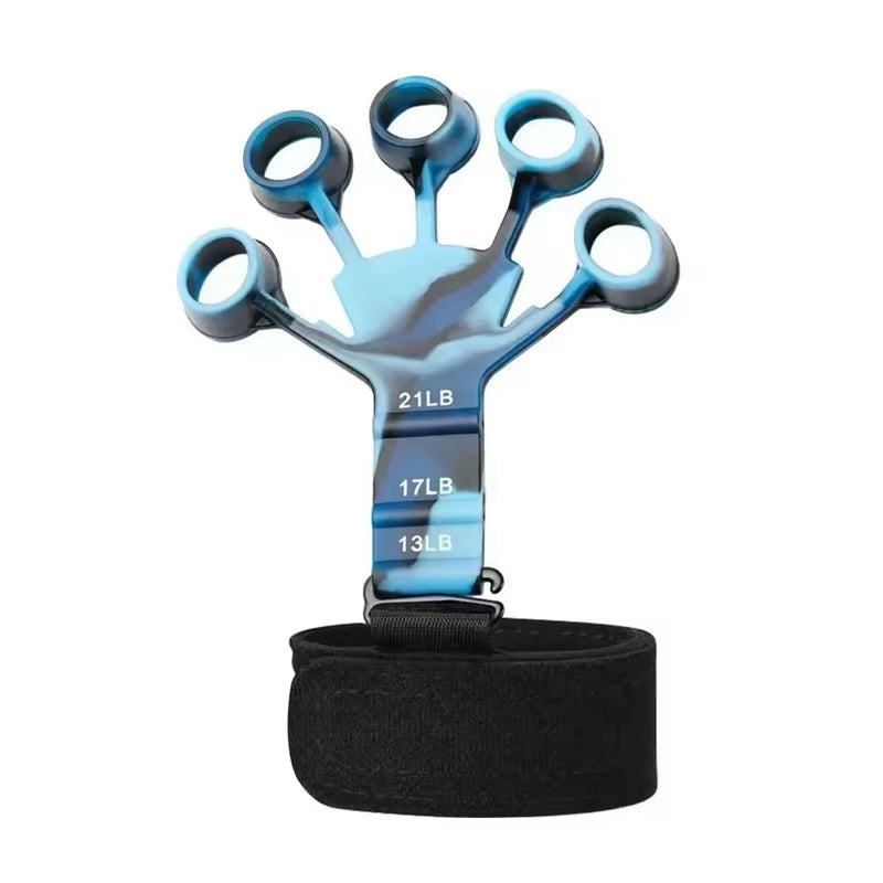 Five Finger Grip Strength Trainer Finger Stretching Trainer Boxing Grip Strength Trainer Practical Hand Enhancement Strength