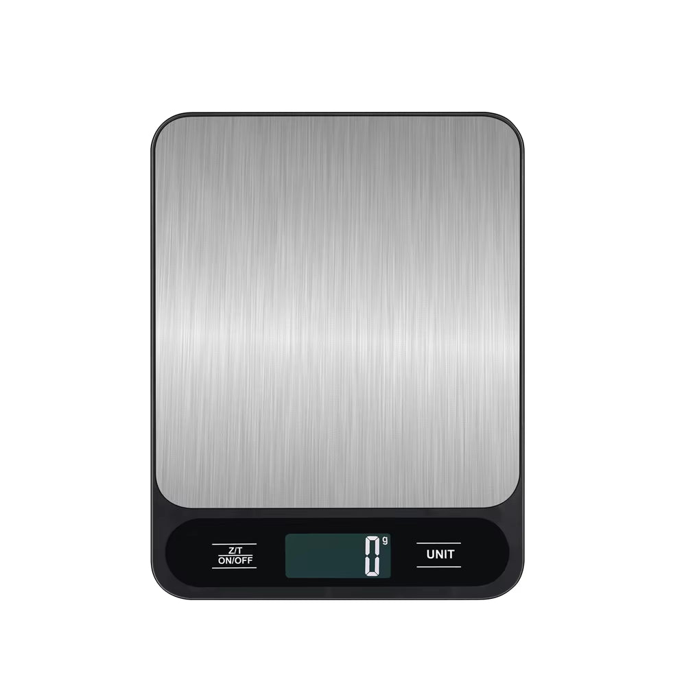 Digital Food Scale 10Kg 1G Kitchen Scale Electronic 5Kg 1G Baking Gram Weight Scales Grams Ounces Stainless Steel