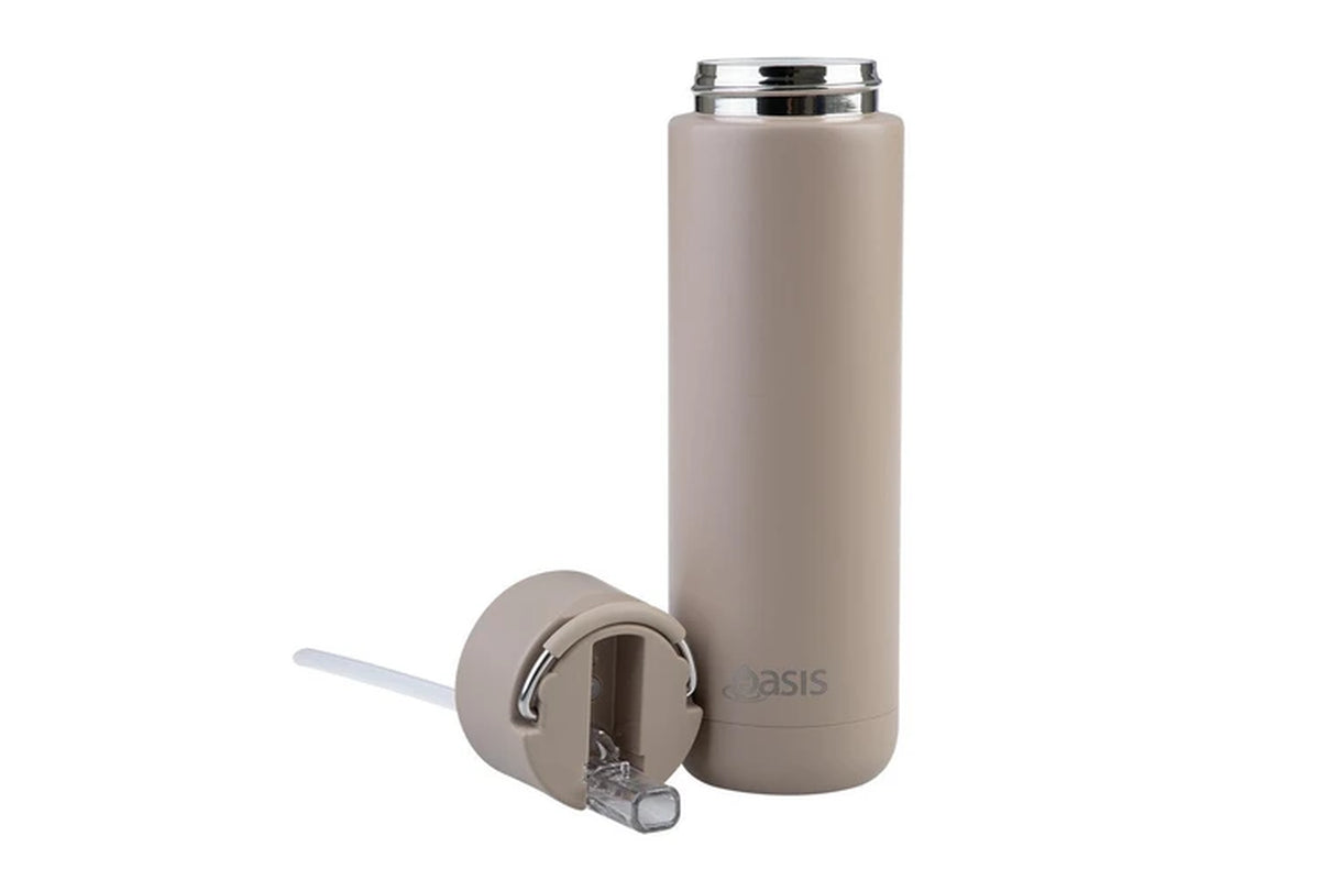 Ceramic Lined Stainless Steel Insulated Moda Drink Bottle 700Ml Latte