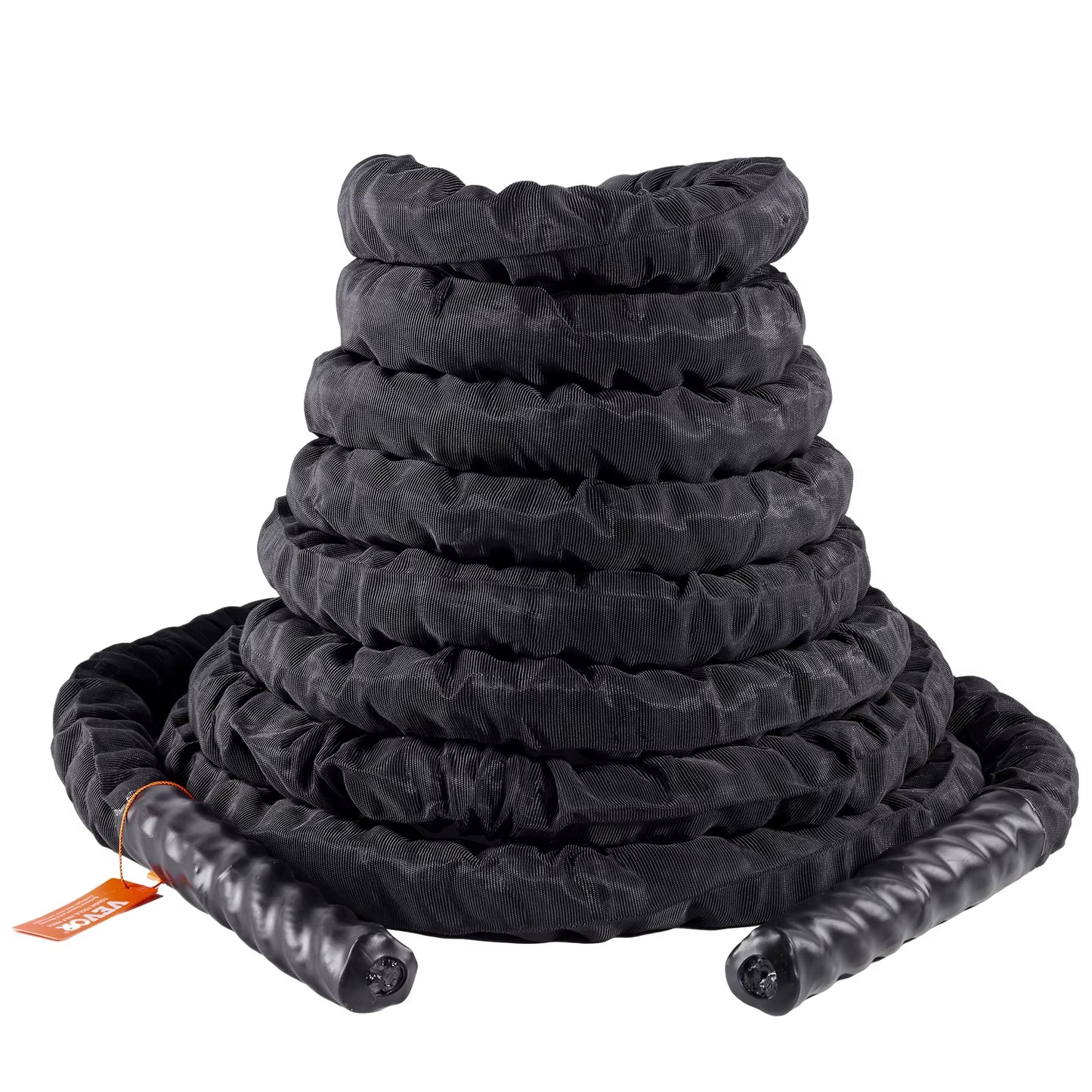 Succebuy Battle Rope Polyester Exercise Rope Battle Exercise Equipment W/ Protective Sleeve and Anchor Heavy Weighted Pull Rope