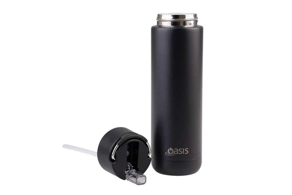 Ceramic Lined Stainless Steel Insulated Moda Drink Bottle 700Ml Black
