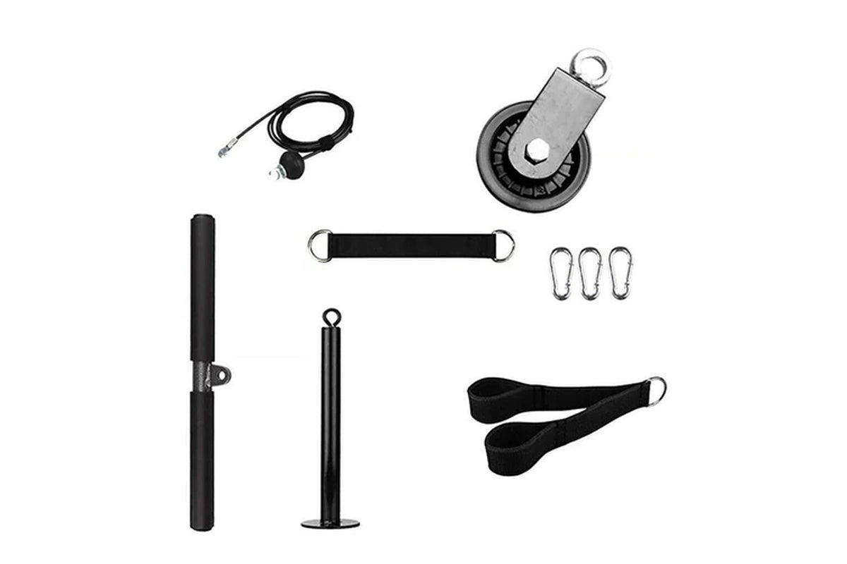 Cable Weight Pulley System Gym Cable Pulley Attachments