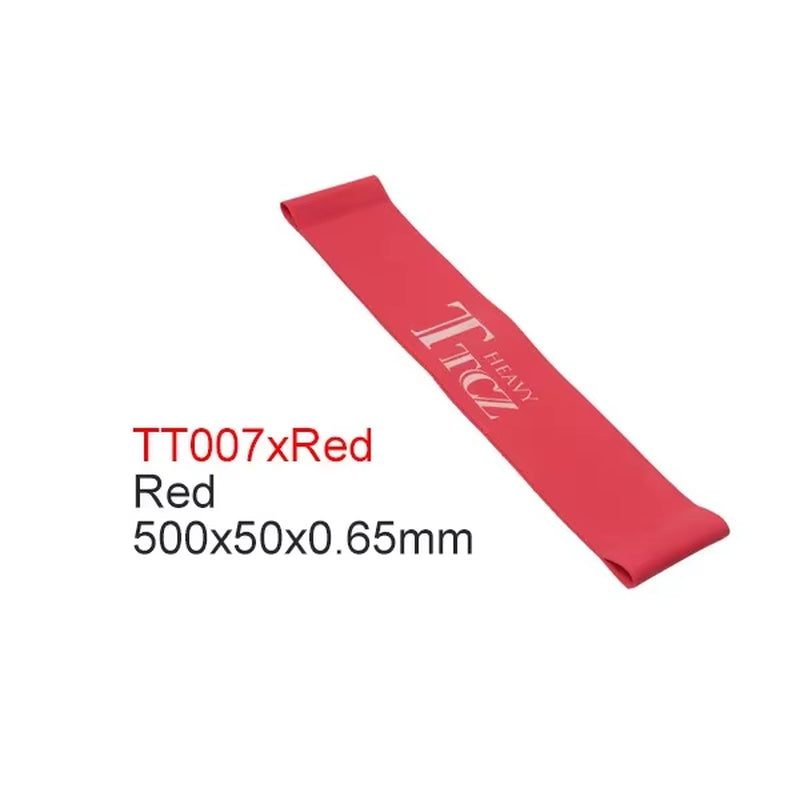 Yoga Pilates Resistance Band Exercise Loop Rubber Bands Fitness Loop Rope Stretch Band Cross Fit Band for Bodybuilding