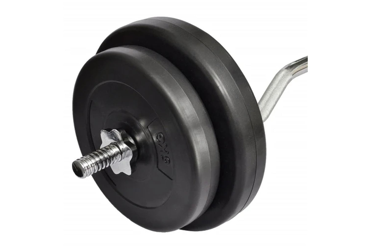 Curl Bar with Weights 30 Kg