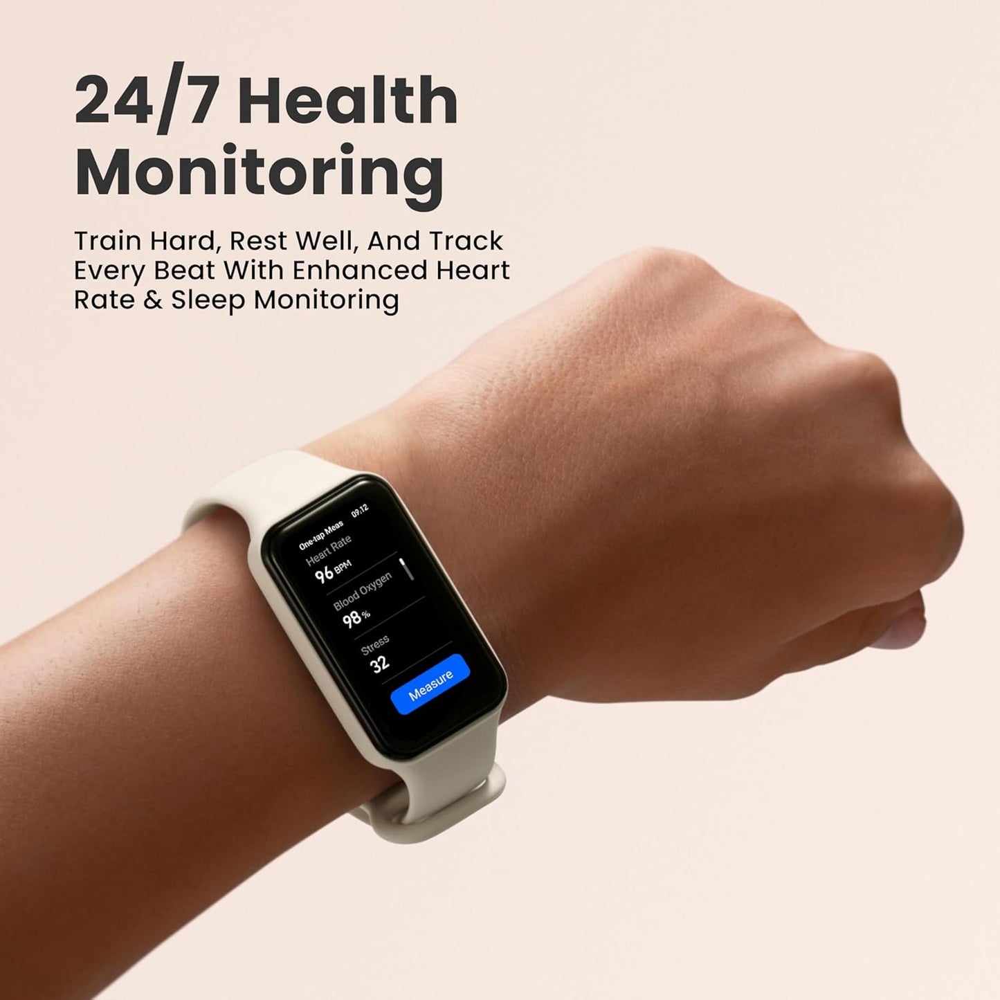 Band 7 Fitness, Black, Space Black, B2177OV1N