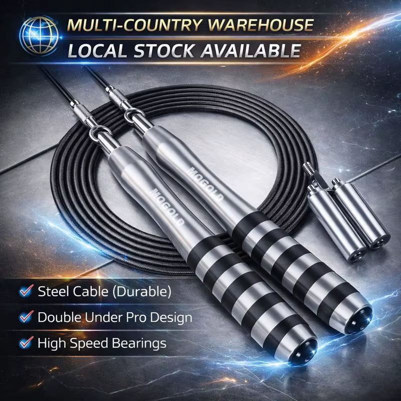 Professional Jump Rope Crossfit  Speed Rope Gym Sport Equipments Skipping Rope Durable for Athlete Weighted Jump Rope