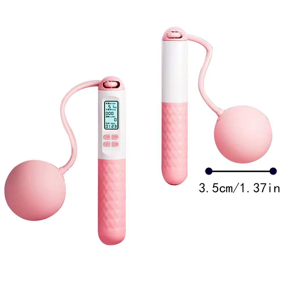 Ropeless Jump Rope Ball-Weighted Jump Ropes Adjustable Weighted Cordless Jump Rope Ball-Weighted Jumping Ropes
