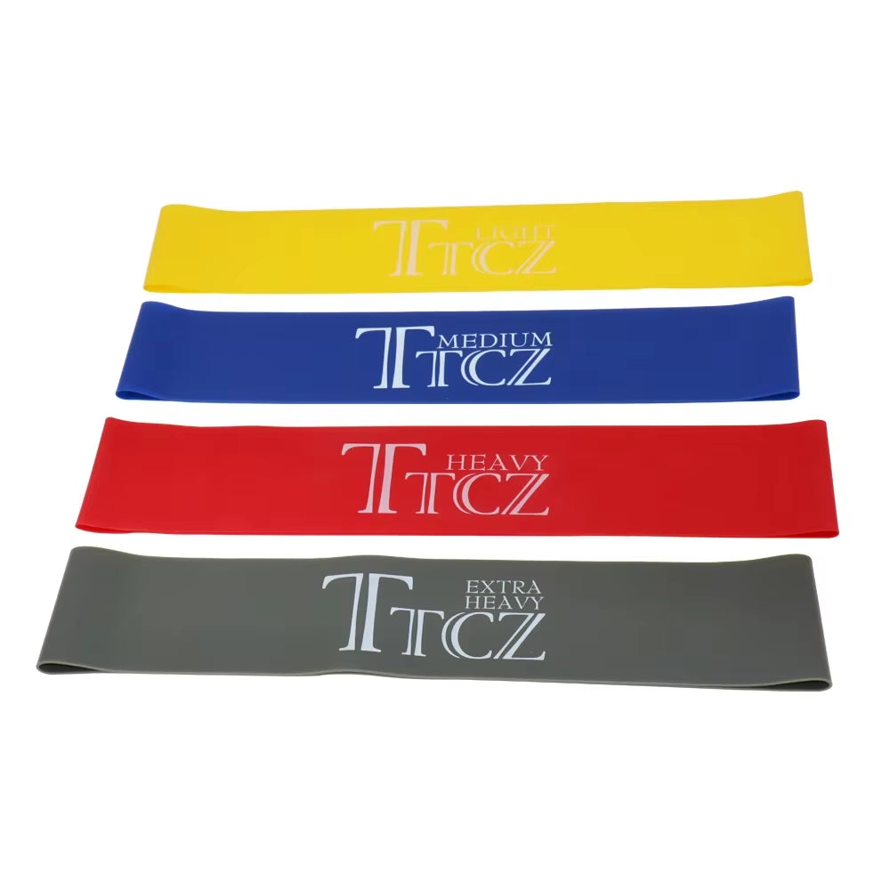 Yoga Pilates Resistance Band Exercise Loop Rubber Bands Fitness Loop Rope Stretch Band Cross Fit Band for Bodybuilding