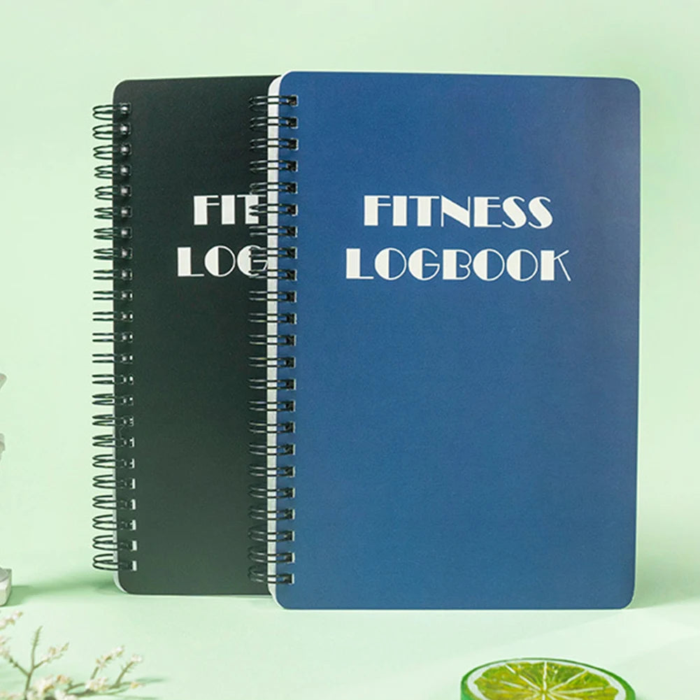 Workout Journal Coiled Planner Log Book Weight Loss Goal Tracking Workout Planner Fitness Punch Book for Gym & Home Workouts