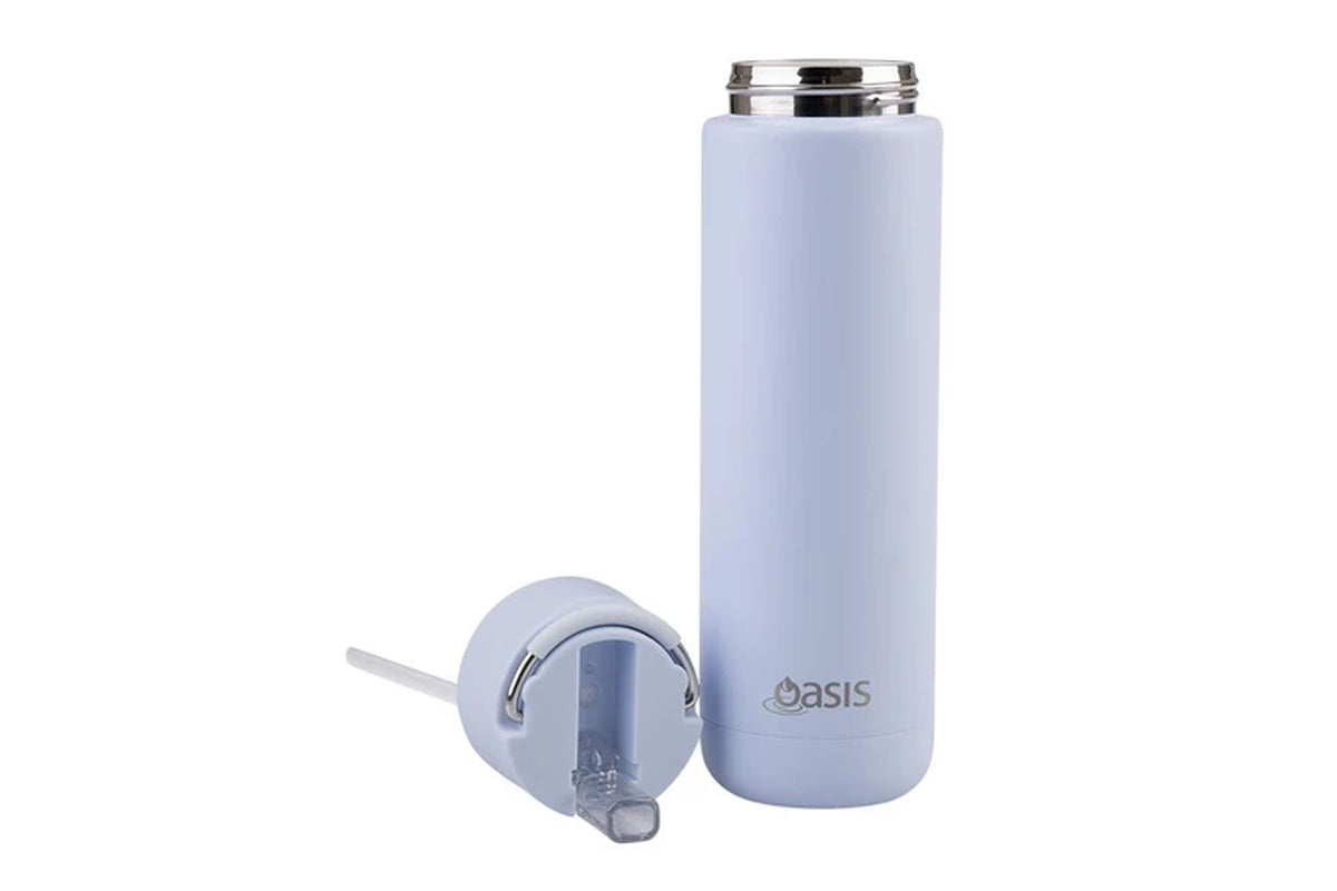 Ceramic Lined Stainless Steel Insulated Moda Drink Bottle 700Ml Periwinkle