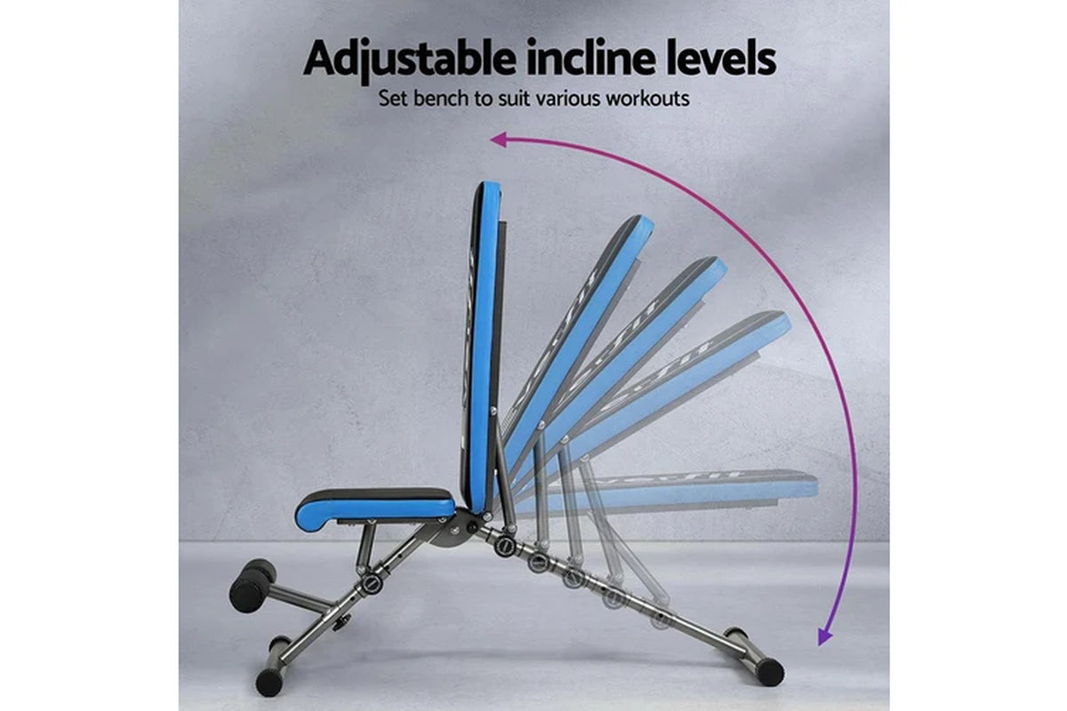 Weight Bench Adjustable FID Bench Press Home Gym 330Kg Capacity