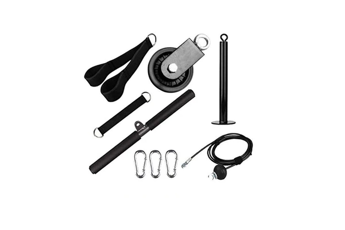 Cable Weight Pulley System Gym Cable Pulley Attachments