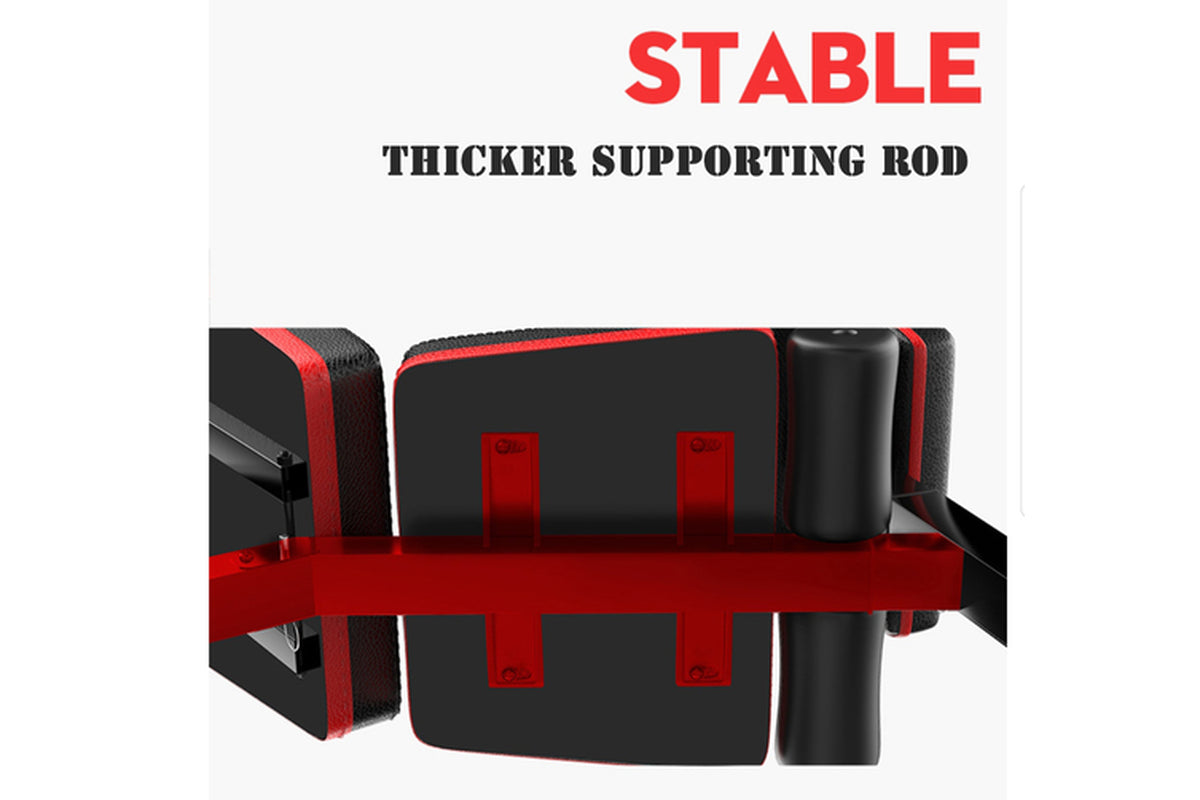 Adjustable Weight Abdominal Bench Sit-Up Back Support Fitness Flat Gym Exercise
