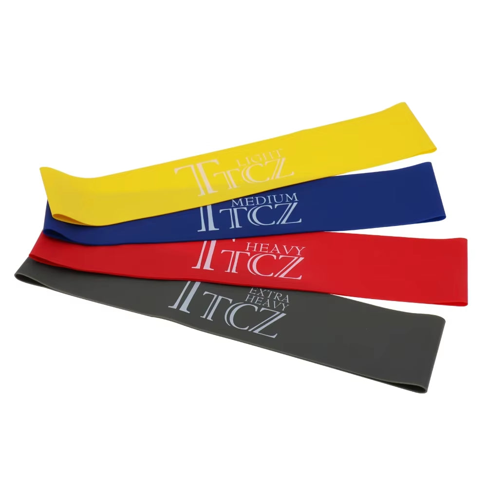 Yoga Pilates Resistance Band Exercise Loop Rubber Bands Fitness Loop Rope Stretch Band Cross Fit Band for Bodybuilding