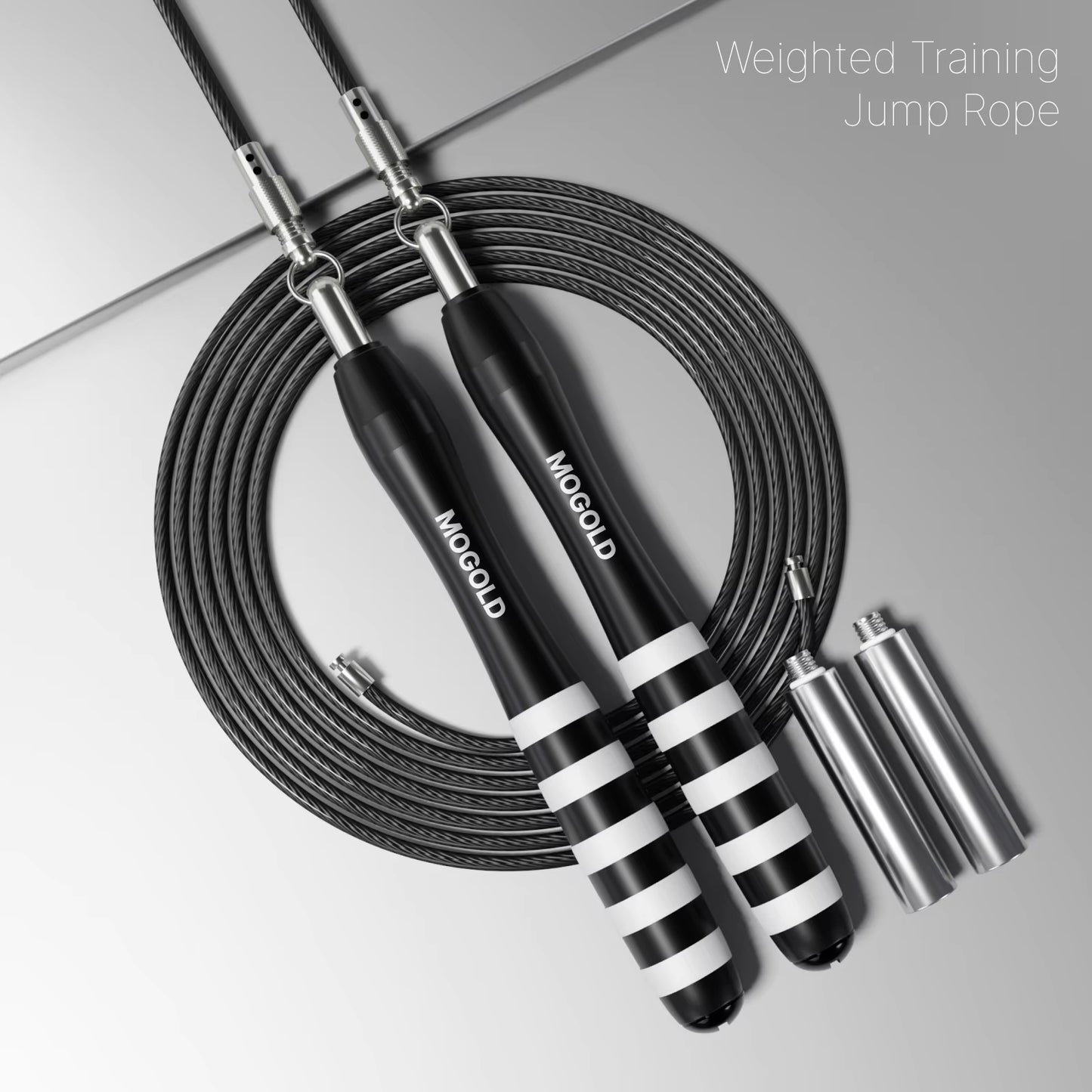 Professional Jump Rope Crossfit  Speed Rope Gym Sport Equipments Skipping Rope Durable for Athlete Weighted Jump Rope