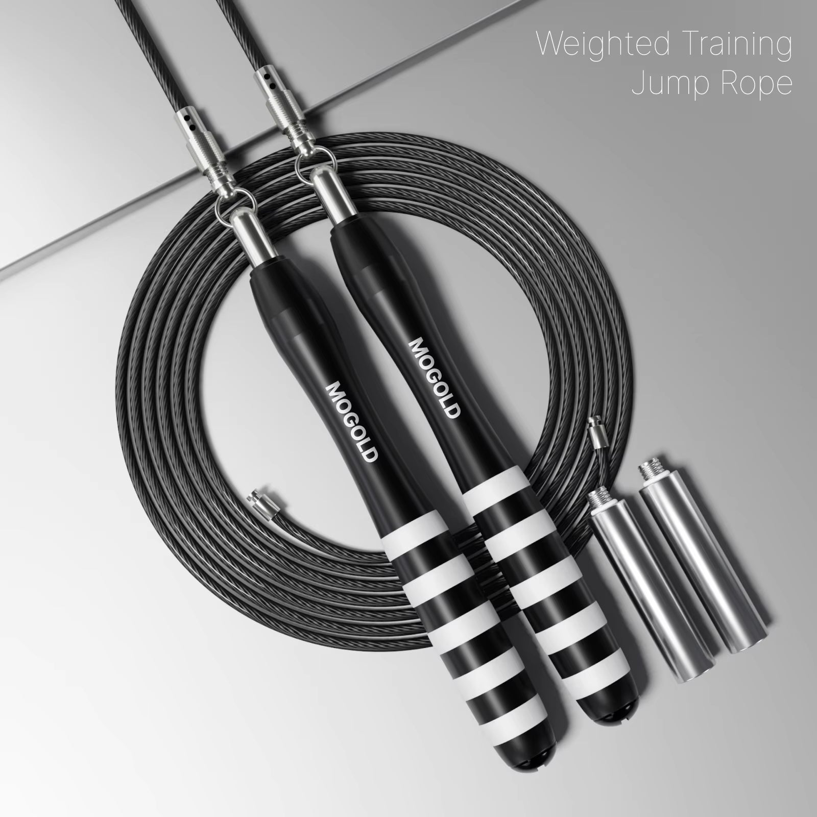 Professional Jump Rope Crossfit  Speed Rope Gym Sport Equipments Skipping Rope Durable for Athlete Weighted Jump Rope