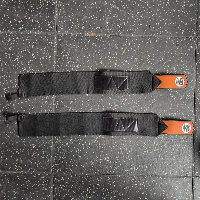 2Pcs Weightlifting Wrist Wraps Gym Fitness Wrist Support Wraps for Men & Women Strength Training Wrist Guard for Cross Deadlift