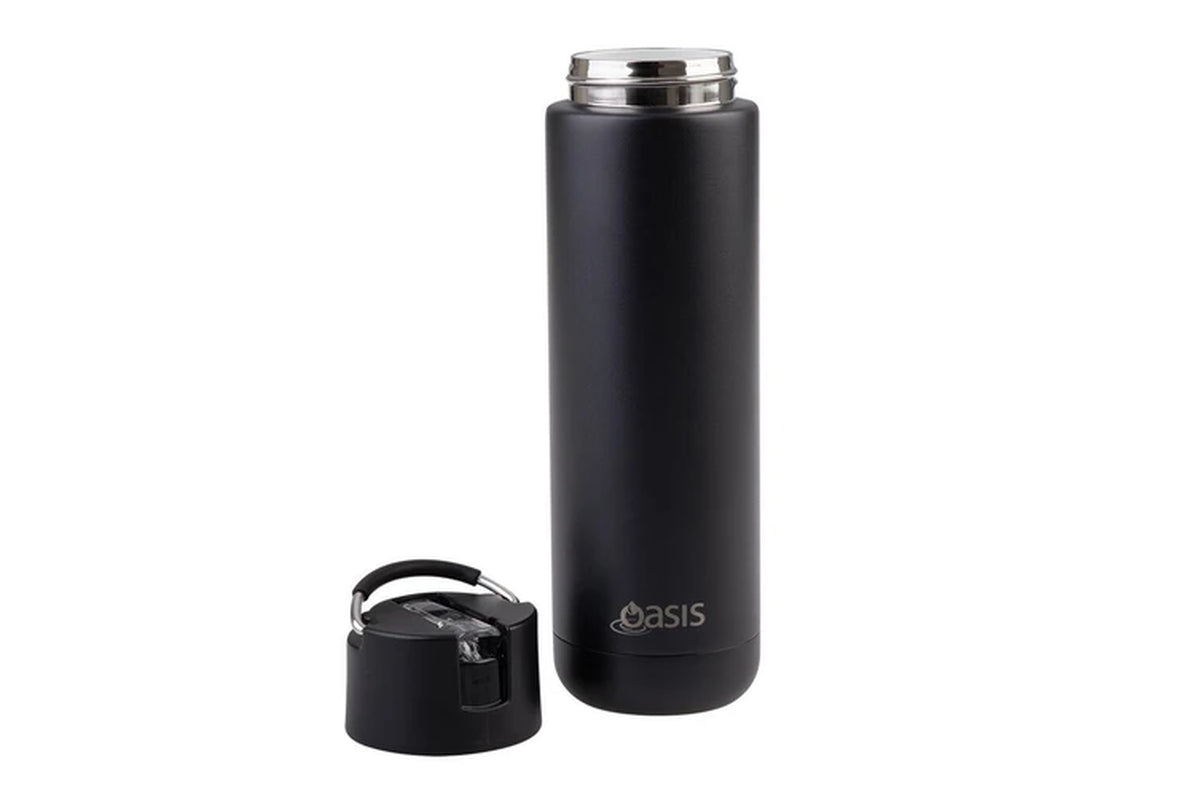 Ceramic Lined Stainless Steel Insulated Moda Drink Bottle 700Ml Black