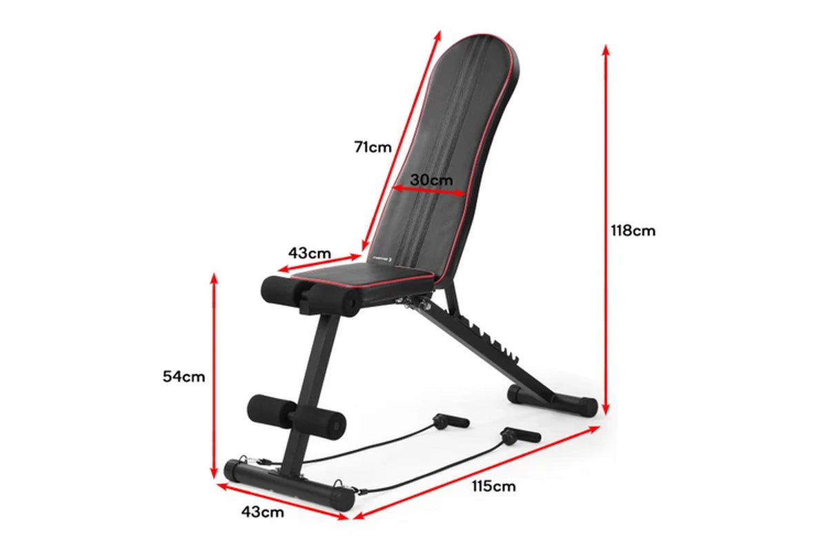 Adjustable FID Sit up & Weight Bench